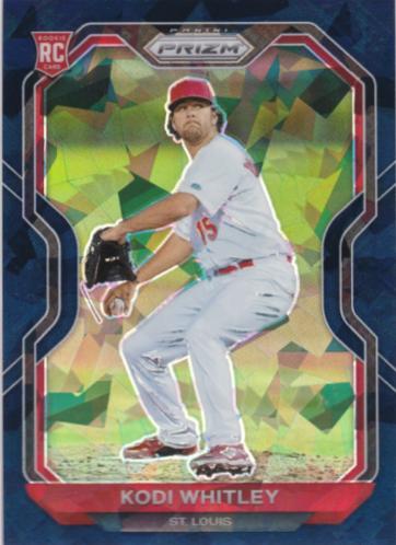 Kodi Whitley [Navy Blue Cracked Ice Prizm] #104
