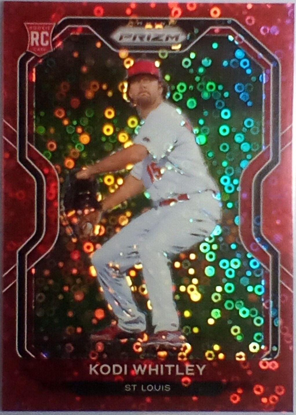 Kodi Whitley [Red Donut Circles Prizm] #104