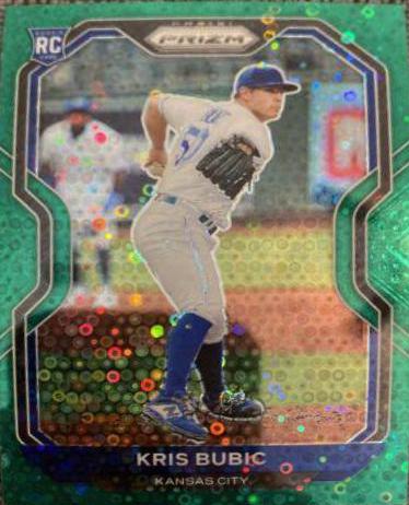 Kris Bubic [Green Donut Circles Prizm] #198