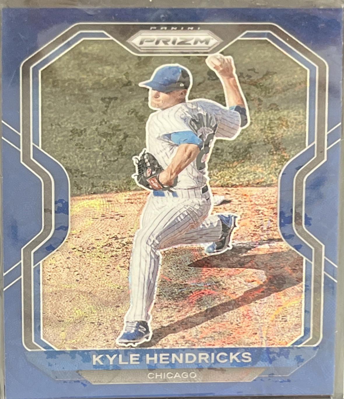 Kyle Hendricks [Navy Blue Kaleidoscope Prizm] #97