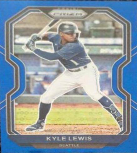 Kyle Lewis [Blue Donut Circles Prizm] #117