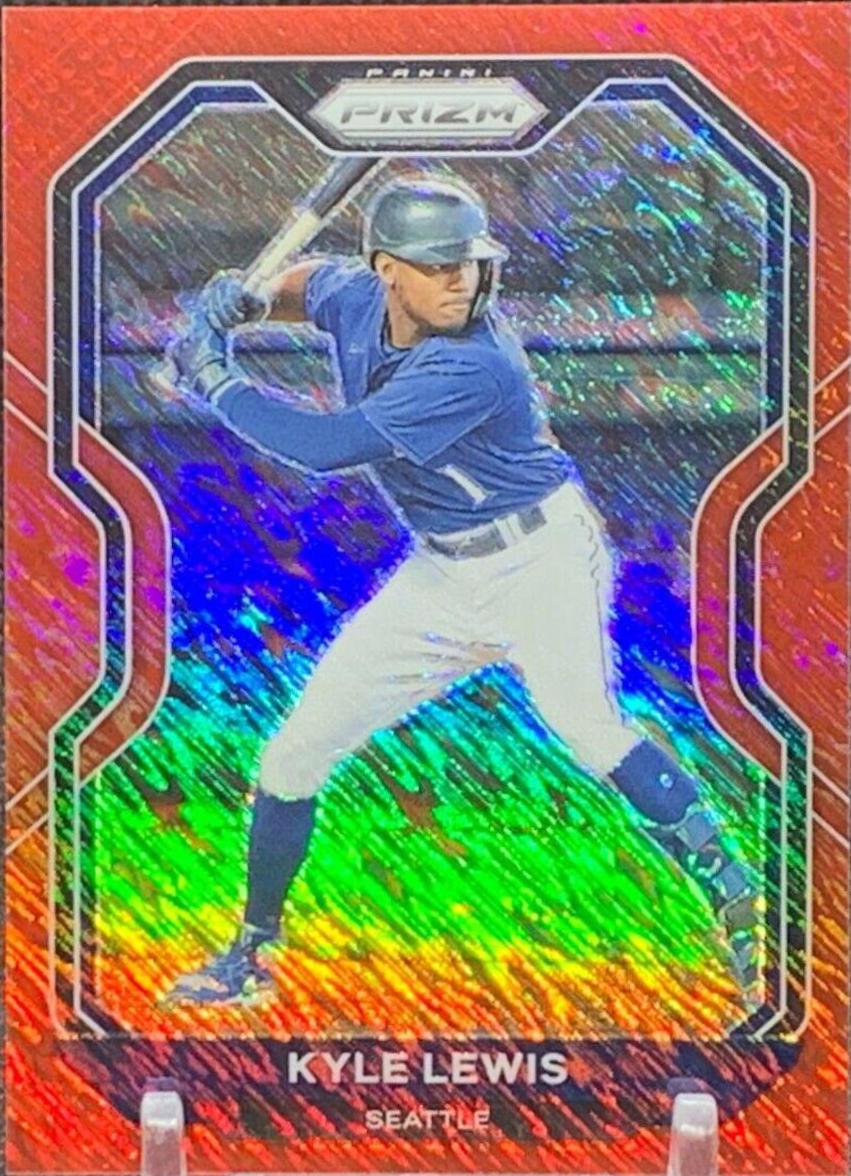 Kyle Lewis [Red Shimmer Prizm] #117