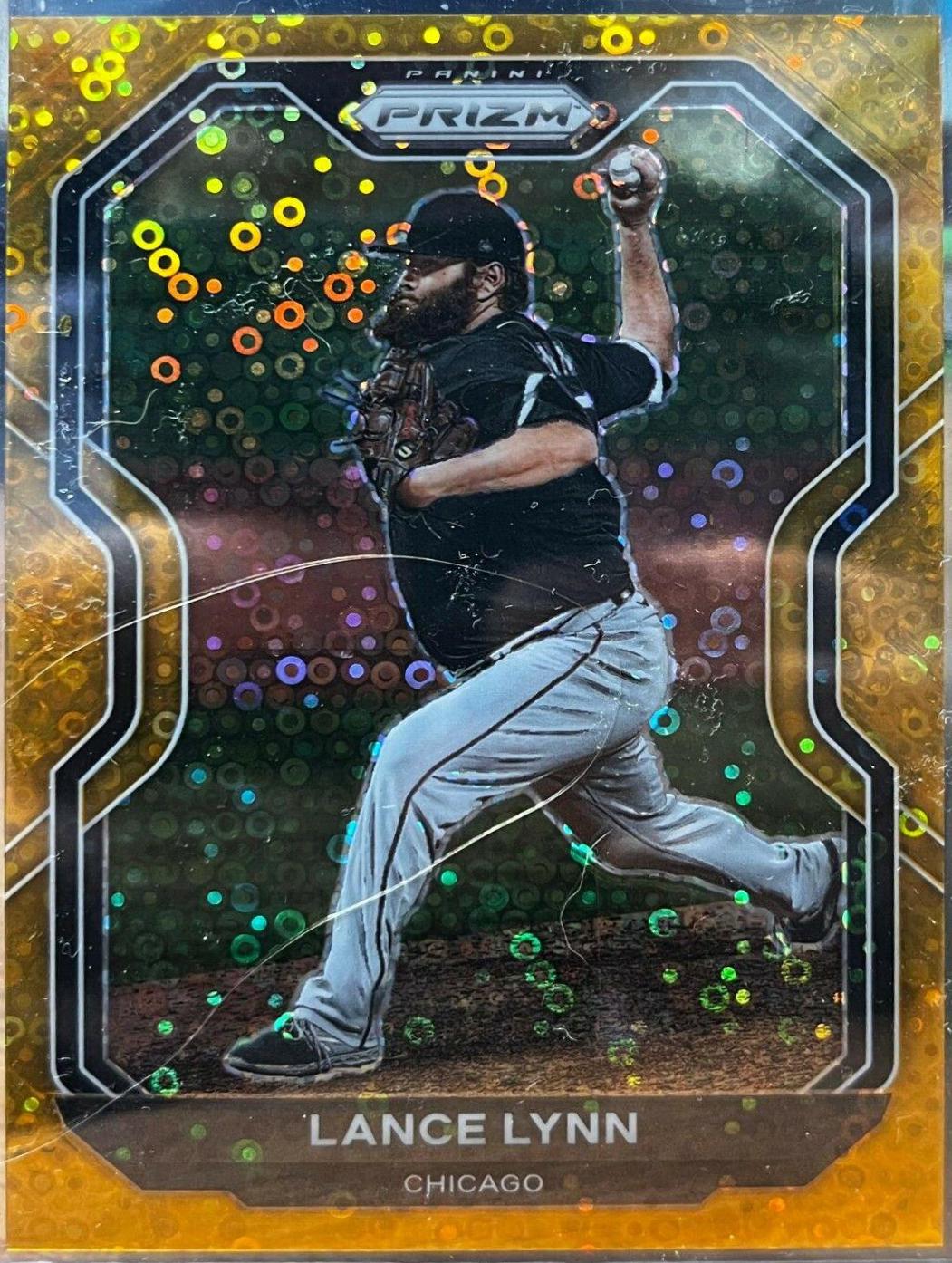 Lance Lynn [Gold Donut Circles Prizm] #240