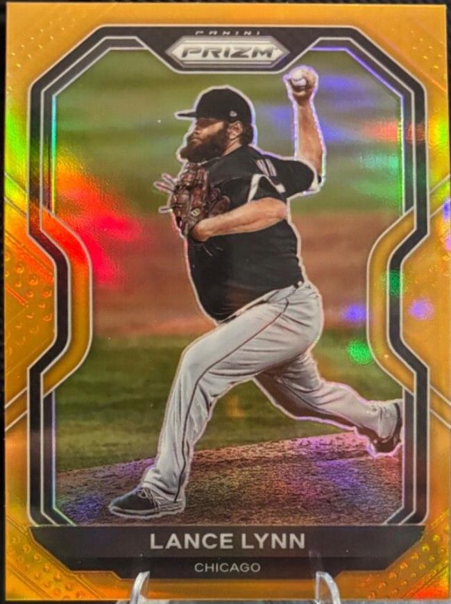 Lance Lynn [Neon Orange Prizm] #240