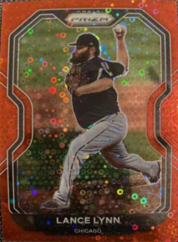 Lance Lynn [Red Donut Circles Prizm] #240