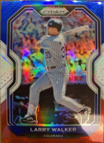 Larry Walker [Red, White, and Blue Prizm] #69
