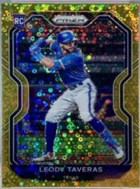 Leody Taveras [Gold Donut Circles Prizm] #127