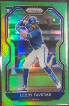 Leody Taveras [Lime Green Prizm] #127