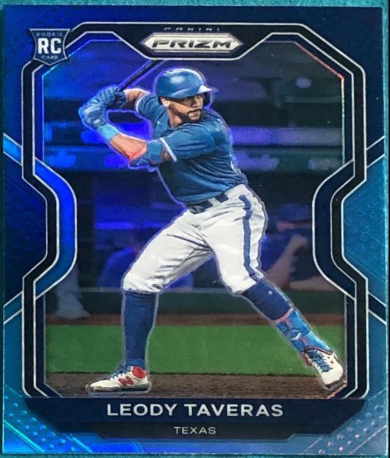 Leody Taveras [Navy Blue Carolina Blue] #127