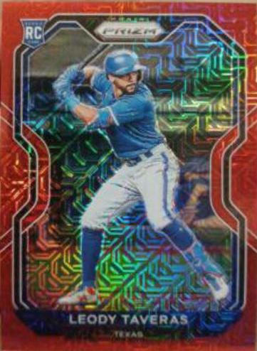 Leody Taveras [Red Mojo Prizm] #127