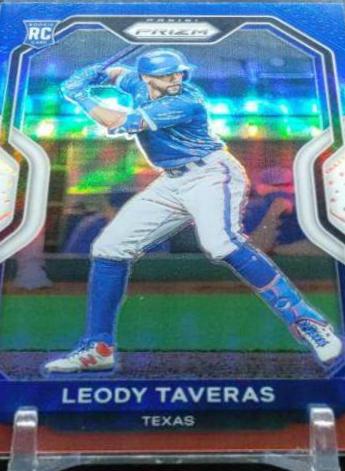 Leody Taveras [Red, White, and Blue Prizm] #127