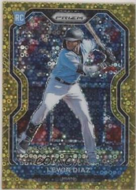 Lewin Diaz [Gold Donut Circles Prizm] #50