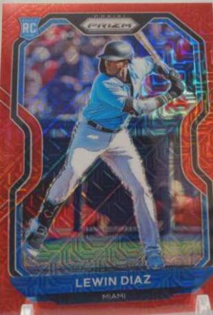 Lewin Diaz [Red Mojo Prizm] #50