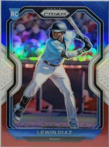 Lewin Diaz [Red, White, and Blue Prizm] #50
