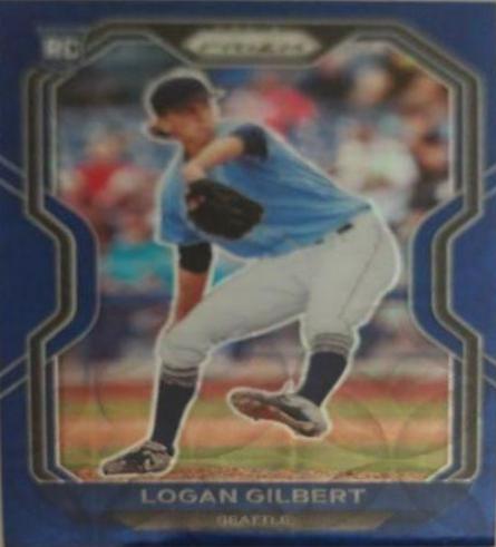 Logan Gilbert [Navy Blue Kaleidoscope Prizm] #93