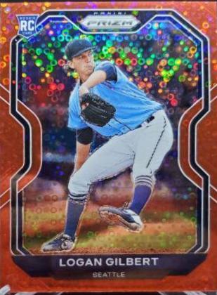 Logan Gilbert [Red Donut Circles Prizm] #93