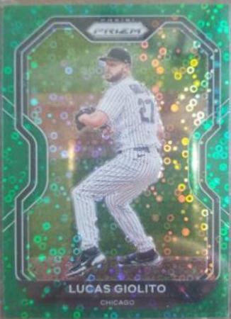Lucas Giolito [Green Donut Circles Prizm] #216