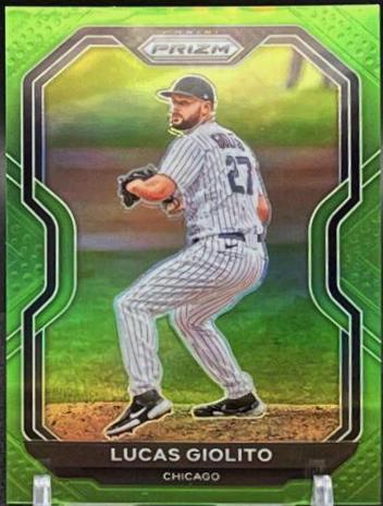 Lucas Giolito [Lime Green Prizm] #216