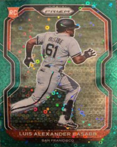 Luis Alexander Basabe [Green Donut Circles Prizm] #103