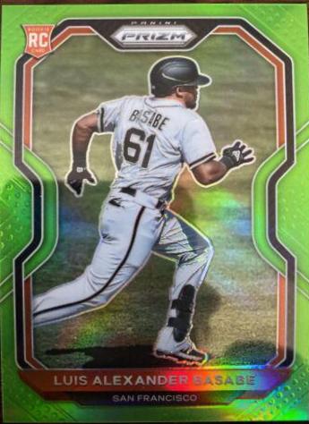Luis Alexander Basabe [Lime Green Prizm] #103