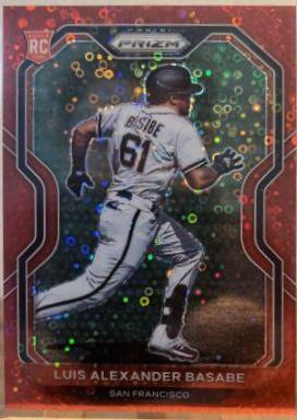 Luis Alexander Basabe [Red Donut Circles Prizm] #103
