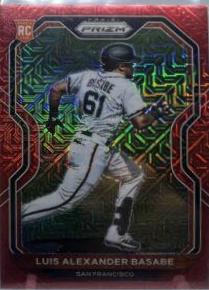 Luis Alexander Basabe [Red Mojo Prizm] #103