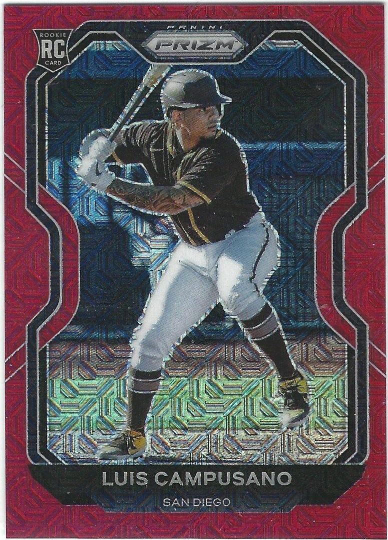 Luis Campusano [Red Mojo Prizm] #8