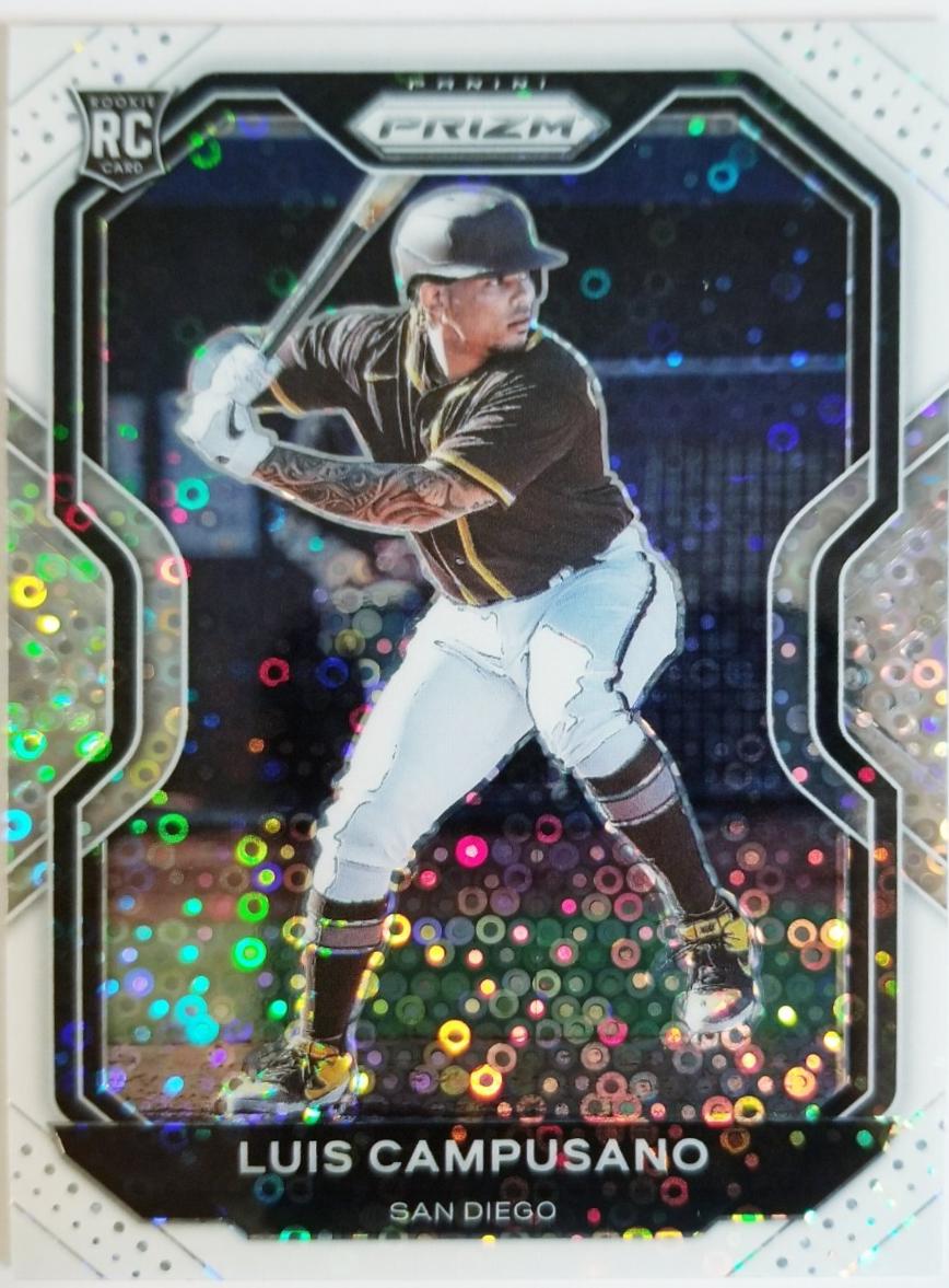 Luis Campusano [White Donut Circles Prizm] #8