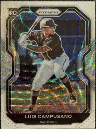Luis Campusano [White Wave Prizm] #8
