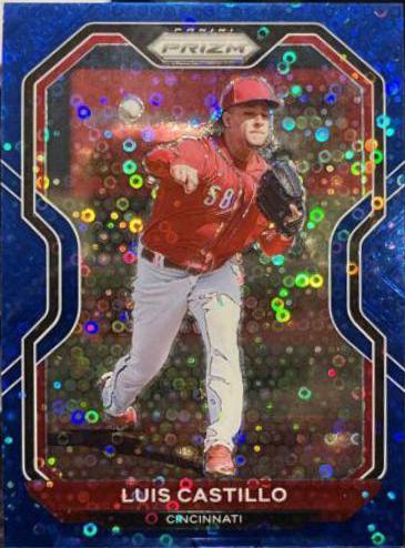 Luis Castillo [Blue Donut Circles Prizm] #210