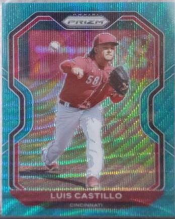 Luis Castillo [Blue Wave Prizm] #210
