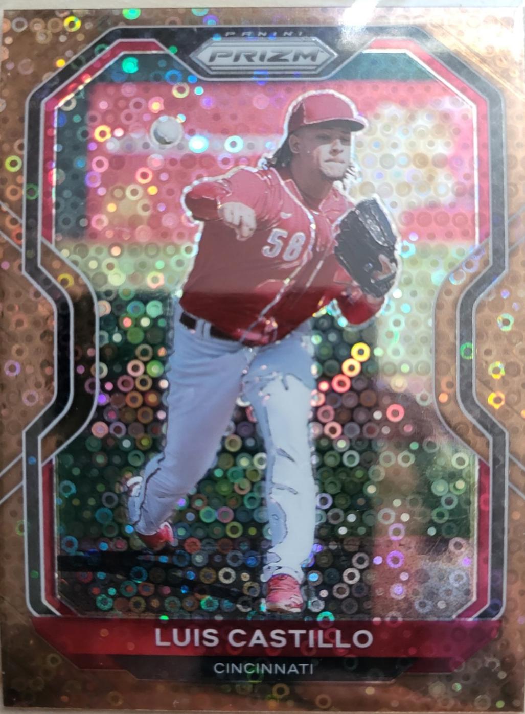 Luis Castillo [Gold Prizm] #210