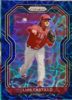 Luis Castillo [Navy Blue Kaleidoscope Prizm] #210