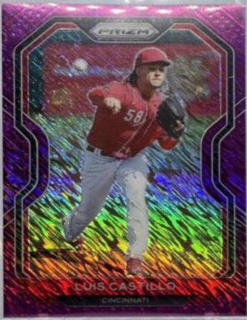Luis Castillo [Red Shimmer Prizm] #210