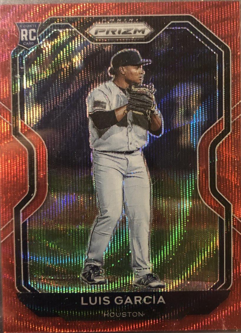 Luis Garcia [Red Donut Circles Prizm] #90