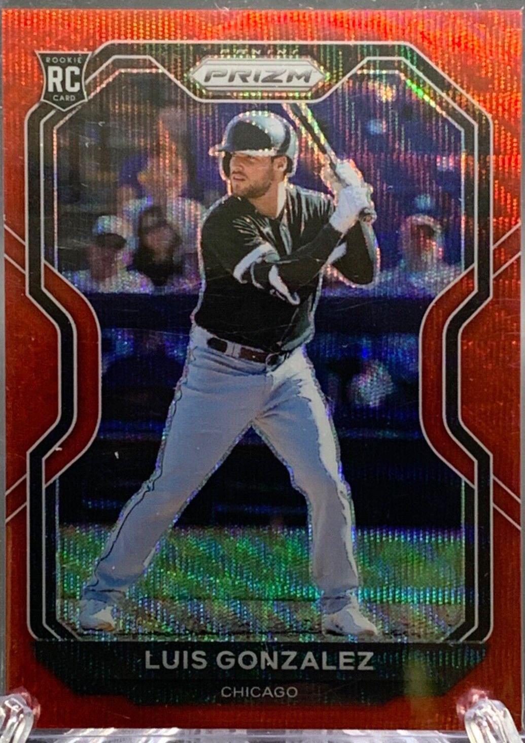 Luis Gonzalez [Red Shimmer Prizm] #163