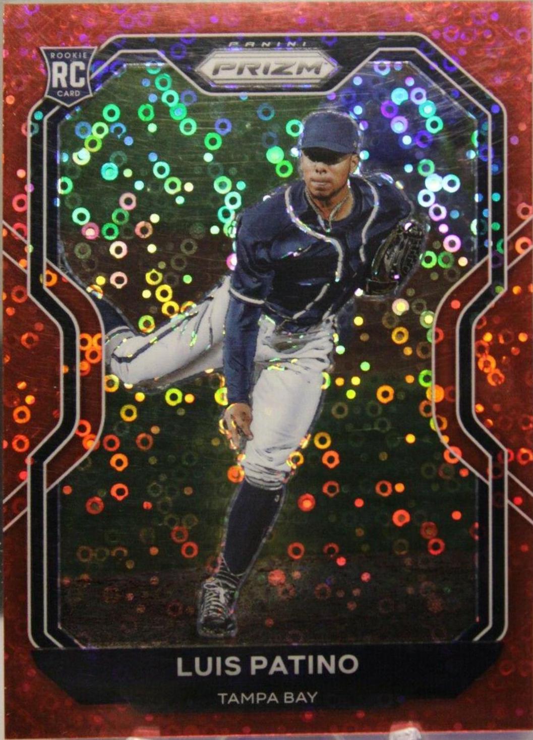 Luis Patino [Red Donut Circles Prizm] #189