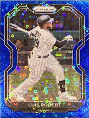 Luis Robert [Blue Donut Circles Prizm] #248