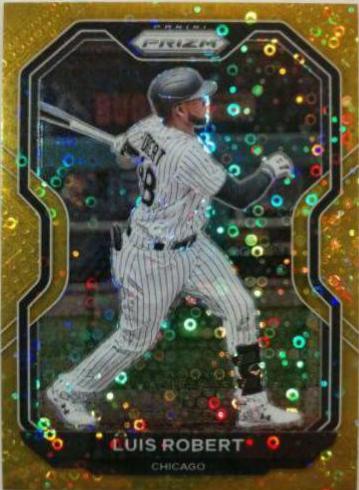 Luis Robert [Gold Donut Circles Prizm] #248