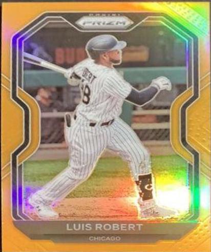 Luis Robert [Neon Orange Prizm] #248