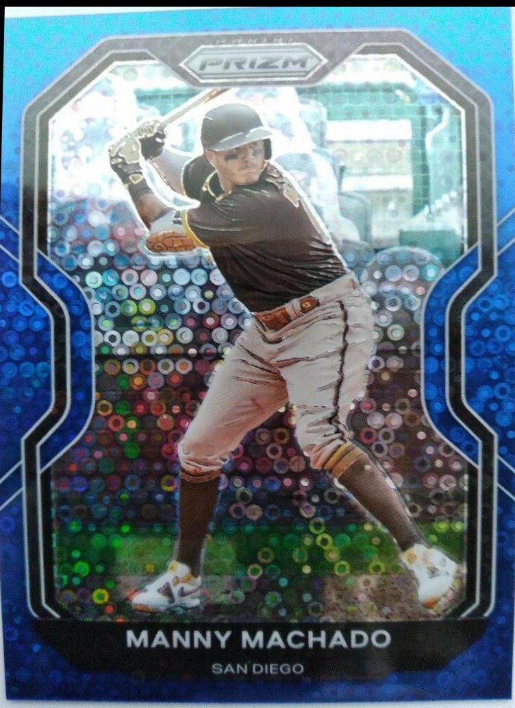 Manny Machado [Blue Donut Circles Prizm] #139