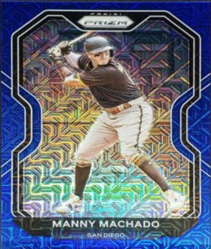 Manny Machado [Blue Mojo Prizm] #139