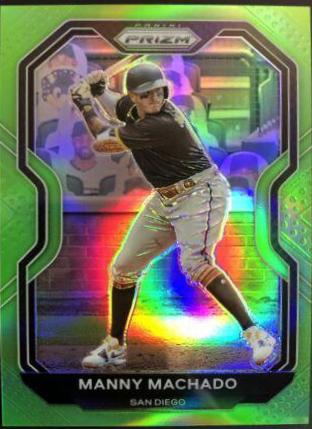 Manny Machado [Lime Green Prizm] #139