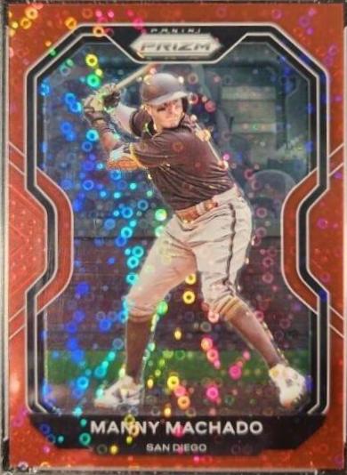 Manny Machado [Red Donut Circles Prizm] #139