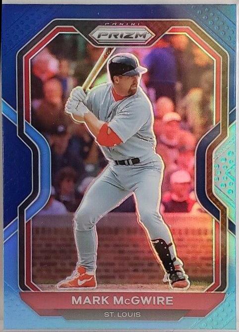Mark McGwire [Carolina Blue Prizm] #58
