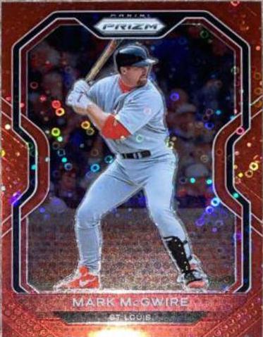 Mark McGwire [Red Donut Circles Prizm] #58