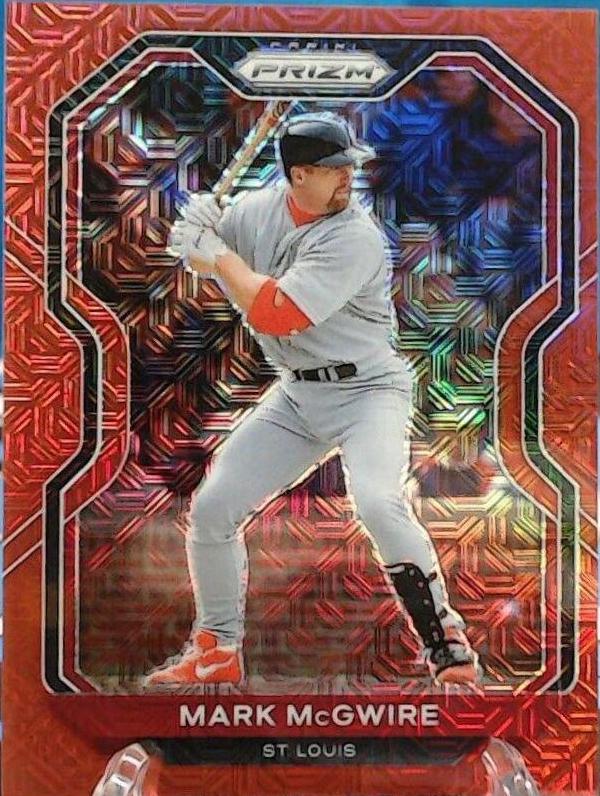 Mark McGwire [Red Mojo Prizm] #58