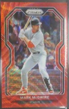Mark McGwire [Red Wave Prizm] #58