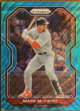 Mark McGwire [Teal Wave Prizm] #58