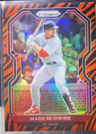 Mark McGwire [Tiger Stripes Prizm] #58